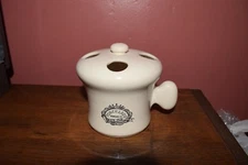 PORCELAIN CERAMIC TOOTHBRUSH HOLDER~BLONDER HOME