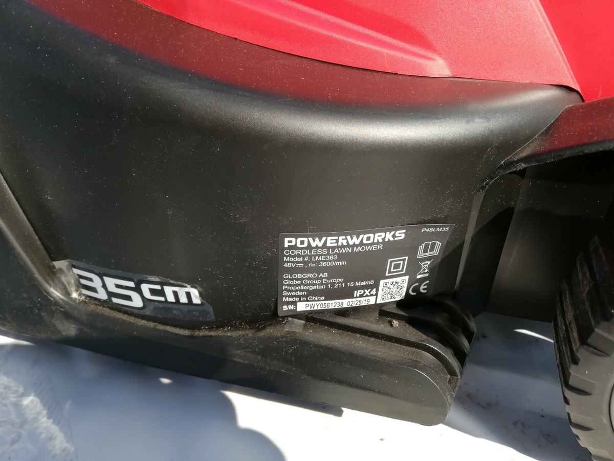 Powerworks Akku-Rasenmäher P48LM35K2 Mit 48V-Akku  Produktbild-Vorschau 9