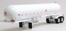 DCP white tandem axle Mississippi propane tank trailer 1/64 new no box