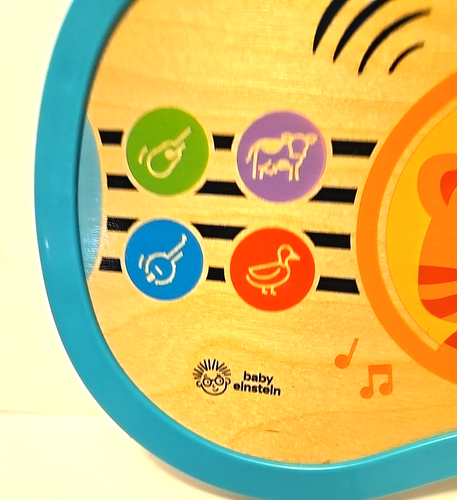 The Baby Einstein Sing & Strum Magic Touch Ukulele Giocattolo - Foto 4 di 7