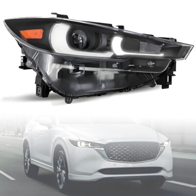 New Full LED Right Passenger Side Headlight For 2022-24 Mazda CX-5 Non-AFS Model