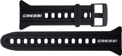 Watch Strap for Watch-Style Dive Computer, Black/White