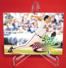 Greg Maddux 1999 Baseball Card Fleer Ultra #1 Mint