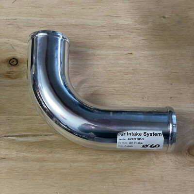 AC Performance Gomito Intercooler 45° - Alluminio 6061, Diametro 102mm, Spessore 2mm, Finitura Spazzolata