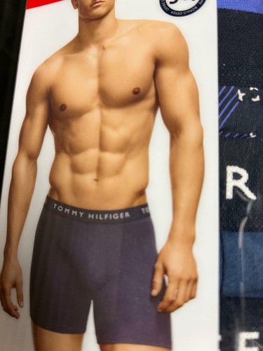 Paquete de 4 calzoncillos elásticos de algodón Tommy Hilfiger edición limitada, multicolores y talla - Imagen 3 de 6