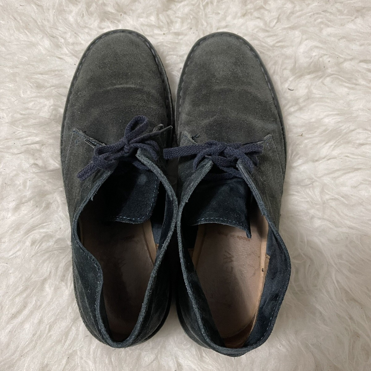 J. Crew Macalister Navy Gum Sole Desert Chukka Boots Men\'s J. Crew Macalister 79438 Suede Gum Sole Desert Chukka Boots  main image 3