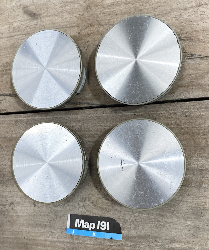 4 x FORD EA EB ED Falcon Fairmont Ghia Alloy Wheel Centre Caps XR8 68mm