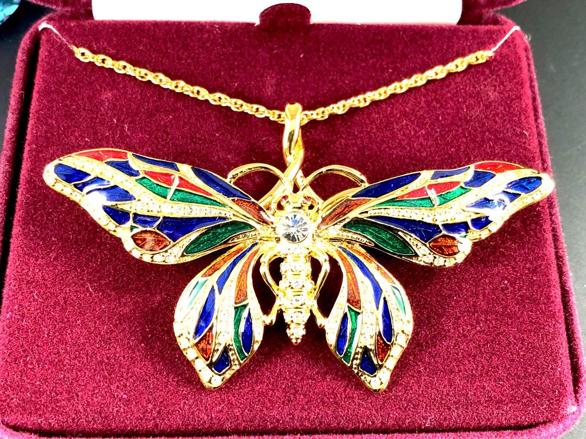 NIB JACKIE KENNEDY JBK CAMROSE KROSS GP CHAIN NECKLACE