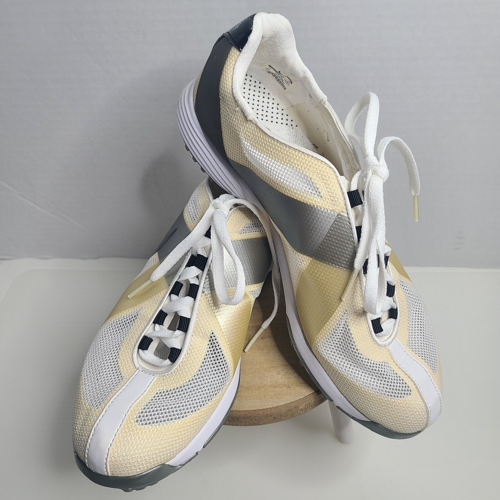 Nike Womens 8.5 Golf Shoes Hyperfuse Lunar Lace Up Mesh 483325-100