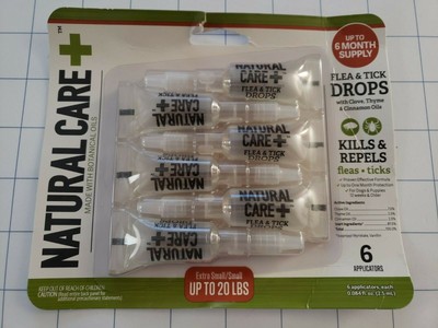 natural care plus flea and tick drops