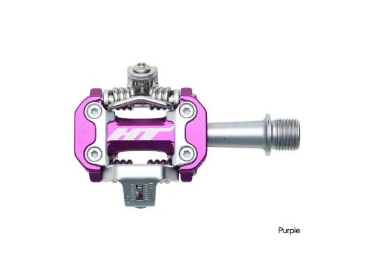 HT Mountain Bike Clipless Pedals M2 Purple