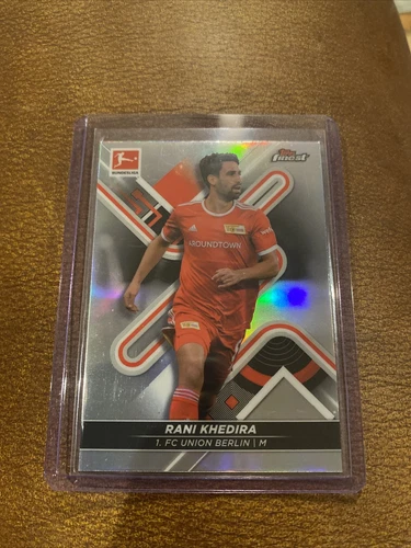 2022 Topps Finest Bundesliga Rani Khedira Refractor 1. FC Union Berlin