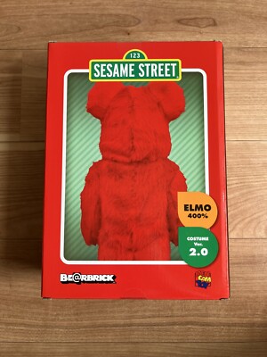BE@RBRICK ELMO Costume Ver.2.0 400％ BE@RBRICK ELMO Costume Ver.2.0 400% Original Medicom Bearbricks
