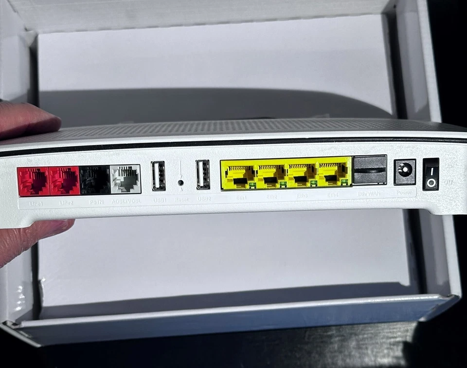 Modem Ultra Internet ADSL/Fibra NMU:764738 by Technicolor / Telecom - Immagine 4 di 4