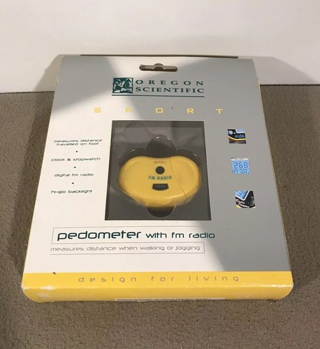 Oregon Scientific Pedometer With FM Radio Model PE316FM - 第 2/7 張圖片