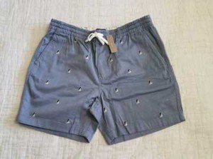 New Men S Xs S M L Xl Xxl J Crew Dock Shorts W Elastic Waist