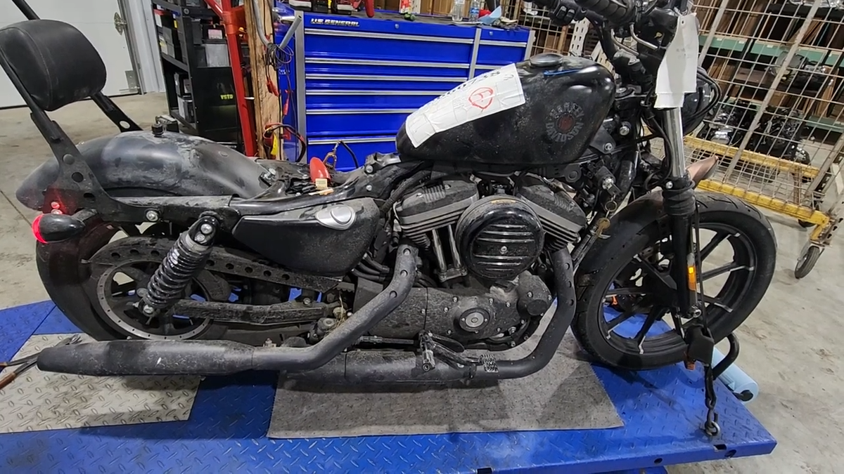 90's Harley Davidson スカルエンジン　表記L 90's Harley Davidson スカルエンジン 表記L 90's Harley Davidson