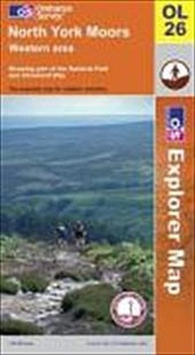 North York Moors. Western area 1 : 25 000 (OS Explorer Map), Ordnance Survey