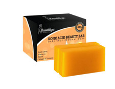 2-Pack Kojic Acid Bar Soap for Dark Spot Remover Vegan Natural Soap Turmeric, V