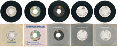 LAMONT DOZIER Lot of 5 Unplayed 45 RPM RECORDS Boogie Business/Jump Right On In+