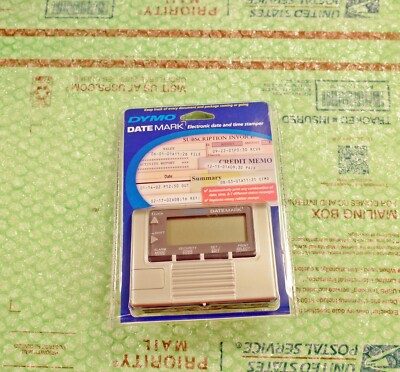 DYMO DateMark 47002 DateMark Electronic Date/Time Stamper New Sealed ...