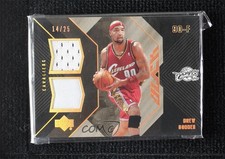 2006-07 Upper Deck UD Black Dual Materials Gold 14/25 Drew Gooden #DM-DG 7n6