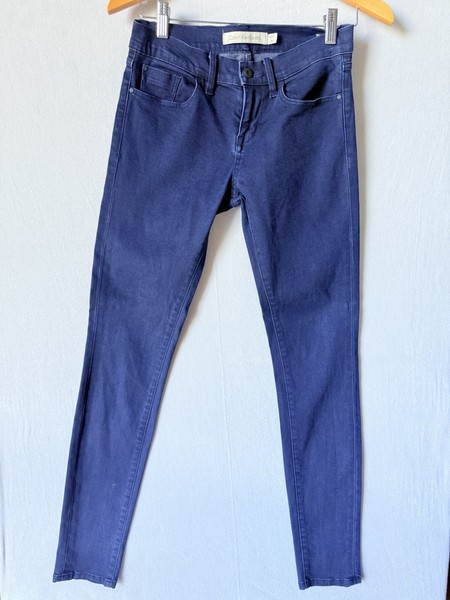 Calvin Klein Jeans Mid Rise Skinny W27 L32 Denim Blue Jeans