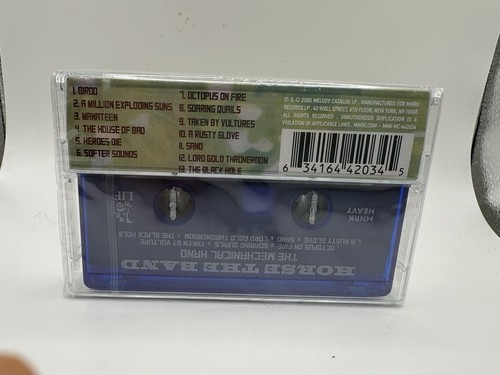 HORSE the band Mechanical Hand Cassette Tape 20th Ann. BLUE RARE LTD EDT - Picture 3 of 6