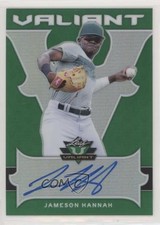 2018 Leaf Valiant Green /99 Jameson Hannah #BA-JH1 Auto 1h5