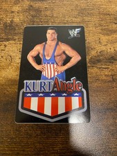 2000 Vintage WWF WWE KURT ANGLE Vending Machine Prism Hologram 4 x 3 LG Stickers