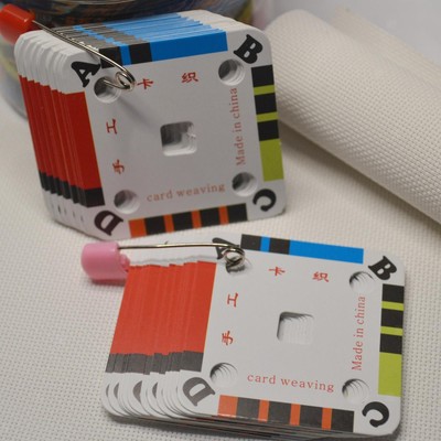 100 teilige Webkarten Tablet Webkarte für Loom oder Inkle Loom Craft