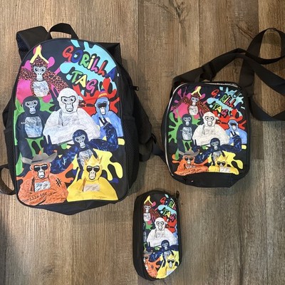 Gorilla Tag Backpack   Large Capacity School/Travel Bag, Multi-Pocket
