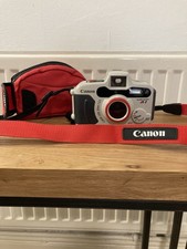 Canon Sure Shot A1 35mm Underwater Film Camera.  Original Case and Strap.