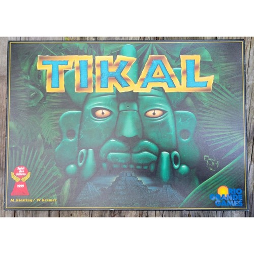 TIKAL Board Game by Rio Grande Games 100% Complete Vintage 2005
