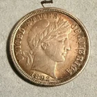 1893 Barber Dime Nice Toner ￼