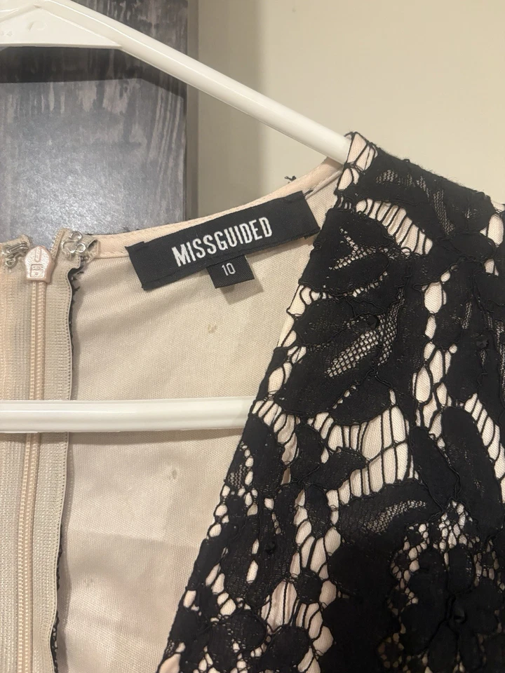 Mameluco Missguided Floral Encaje Talla 10 Fiesta Cóctel Retro Años 70 Capricho Boho Foto 2 de 4