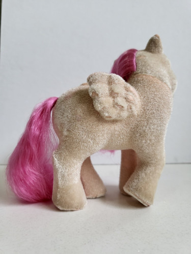 My Little Pony G1 1985 Hasbro - HEART THROB - So Soft Pony - Pink Pegasus - Picture 3 of 12