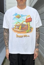 Vintage Flintstones Roc donalds Movie Tee Shirt 1994 Lightly Used XL USA Made