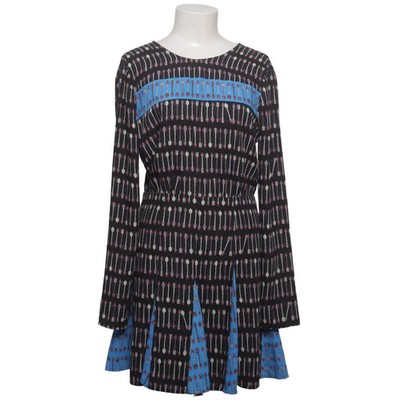 Bcbgmaxazria, Kleid, Größe: M, AMABEL, Schwarz/Mehrfarbig, Polyester, Print #PvB