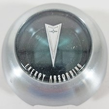One 1967-1969 Pontiac Gto Energy Absorbing Steering Wheel Horn Button Used One 1967-1969 Pontiac Gto Energy Absorbing Steering Wheel Horn Button Used