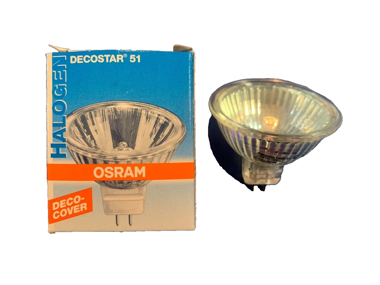 OSRAM Decostar 50W GU5.3 Reflector Light Bulb - MR16 - Halogen  ()