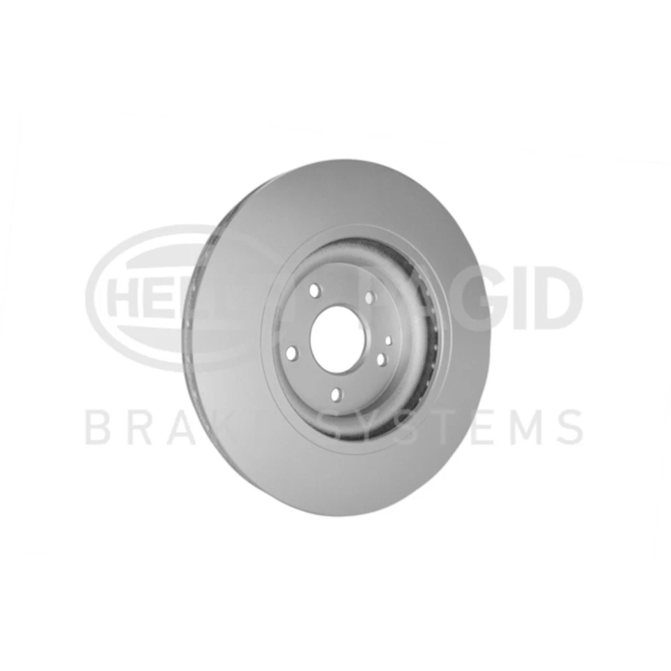 Rotor de freno de disco Hella Pagid 355122391 para 99-02 Mercedes-Benz SL500 SL600 Foto 4 de 4