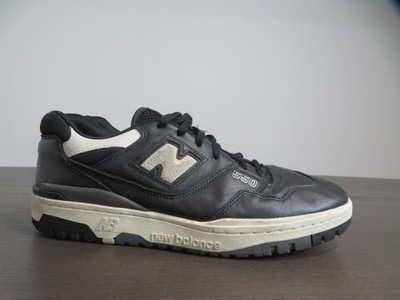 New Balance 550 Shoes Mens Size 13 Black White BB550LBW Leather Casual