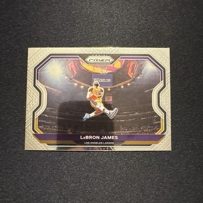 2020-21 Panini Prizm NBA Basketball No. 1 LeBron James Kobe Bryant Tribute Dunk