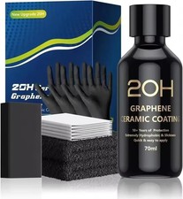 Graphene Ceramic Coating 20H Self Healing UV Track Car Detailing 70ml
