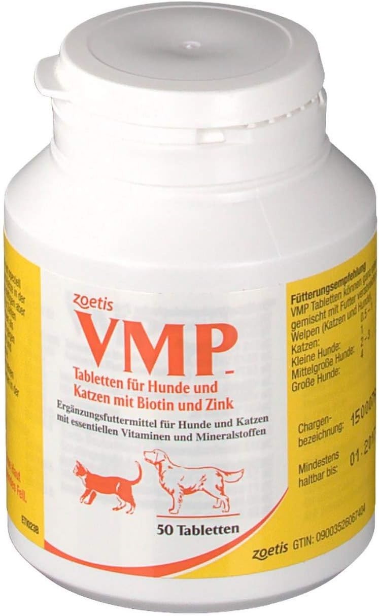 Zoetis VMP 50 Compresse - Supporto Nutrizionale Avanzato Cani e Gatti