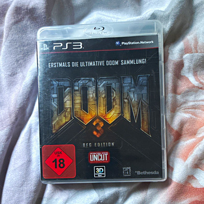 Bethesda Doom 3 BFG Edition PS3 PAL   Uncut, USK ab 18 Jahren
