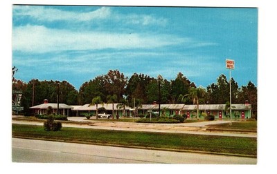 Sandy's Motel Belleview FL Vintage postcard Unposted