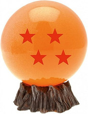 Dragon Ball Z Salvadanaio Sfera Di Cristallo a 4 Stelle - Plastica - 10 Cm