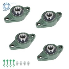 UCFL 204-12 Pillow Block Flange Mounted Bearing 3/4" Bore 2 Bolt 4 Packs